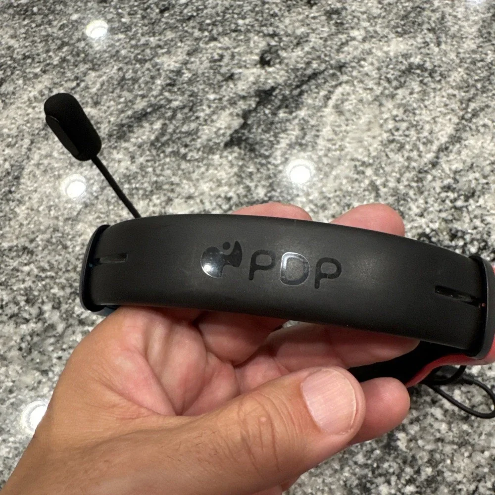 PDP LVL40‎ BlueRed Over Ear Wired Gaming Headset Nintendo Switch #006
